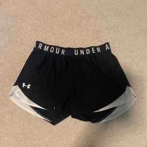 black under armour shorts